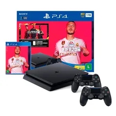 Console Playstation 4 Slim 1TB Bundle Hits FIFA 20 + Controle sem Fio 