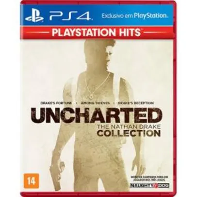 Saindo por R$ 50: [AME] 20% Uncharted The Nathan Drake Collection Hits - PS4 | Pelando