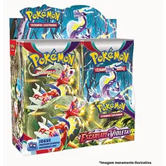 Box Display Pokémon Escarlate E Violeta 