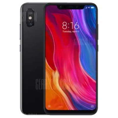 Xiaomi Mi 8 4G Phablet Global Version - BLACK 6GB RAM 64GB ROM - R$ 1228