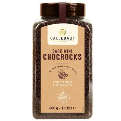 Chocolate Belga Amargo Chocrock Mini 600g CALLEBAUT (Val. 27.08.2022)