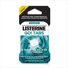 Go Tabs, Listerine, 4 Unidades