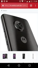 Smartphone Motorola Moto X4 XT1900 Preto com 32GB, Tela de 5.2'', Dual Chip, Android 7.1, Câmera Dual - 12 MP + 8 MP, Processador Octa-Core e 3GB RAM - R$1.099