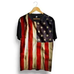 Camiseta BSC USA Full Print - Preto