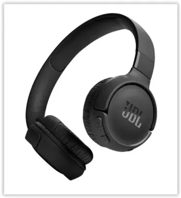 Fone de Ouvido JBL, On Ear, Tune 520, Bluetooth, Preto