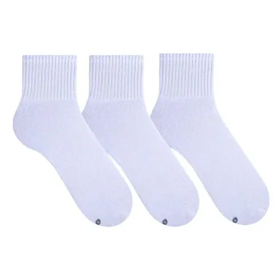 Kit Meia Polo Meias Premium Algodão Cano Alto 3 Pares Unissex Masculina Feminina