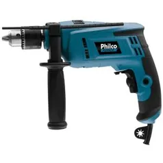 [APP / Receba R$1200 de Ame] 8 UNIDADES Furadeira c/Função Impacto Philco Force Pfu02 750W - 127v