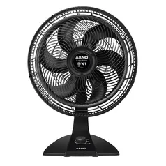 Ventilador de Mesa Turbo Force 2 Em 1 VF42 40cm Preto Arno 220v