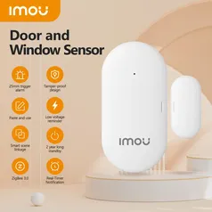 [Com Taxa/Gpay] Sensor Inteligente de Janela e Porta IMOU-Zigbee