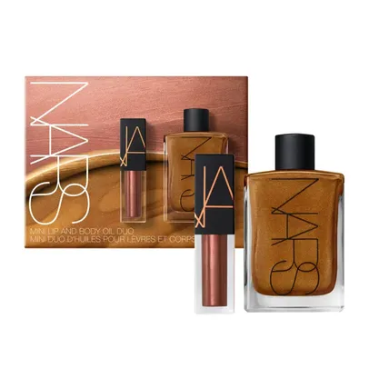 32% OFF KIT COM MINI ÓLEO LABIAL 3,5ML E MINI MONOI BRONZING ÓLEO 