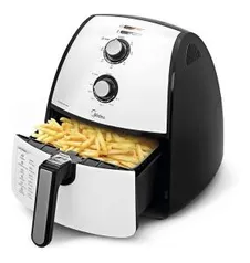 [PRIME] Fritadeira Elétrica Sem óleo Midea 4L - 110v R$376