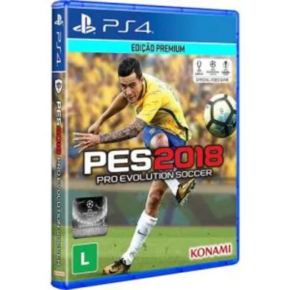 Saindo por R$ 133: [Primeira compra] Game Pro Evolution Soccer 2018 - PS4 - R$133 | Pelando