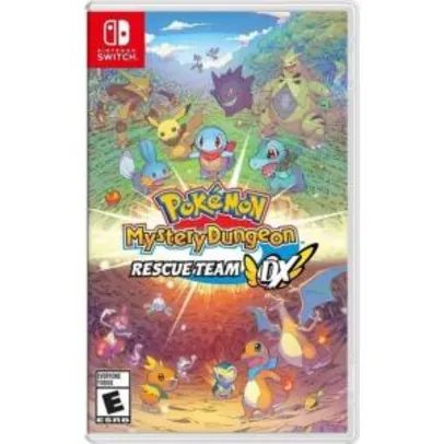 [APP | AME R$162,36] Jogo Pokémon Mystery Dungeon: Rescue Team DX (Nintendo Switch, Mídia Física) | R$171