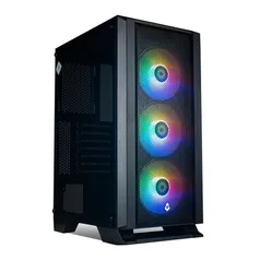 [APP] Gabinete Gamer Mancer Narok, rgb, Mid-Tower, Lat Vidro, c/3 Fans