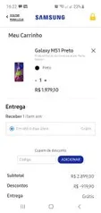 Galaxy M51 |R$1979 no cartão Porto Seguro