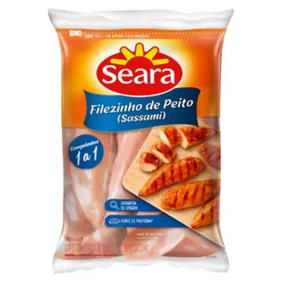 Filezinho de Peito de Frango Congelado Seara