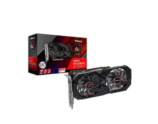 [PRIME] Placa de Vídeo ASRock Radeon RX 6500 XT Phantom Gaming 4GB