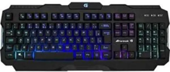 (PRIME)Teclado Gamer Pro K3 RGB Preto FORTREK