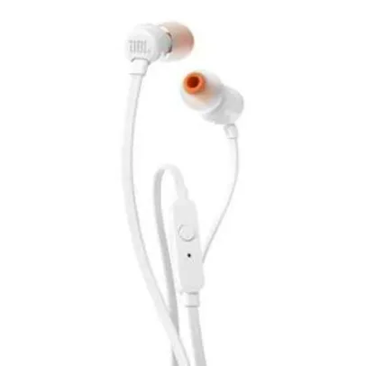 Fone De Ouvido Jbl T110 Branco