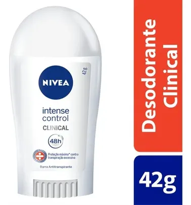 [Leve 10] Desodorante Antitranspirante Clinical Intense Control 42g