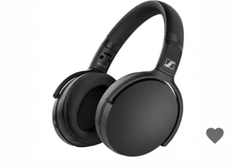 Fone de Ouvido Sem Fio Sennheiser HD 350BT, Bluetooth 5.0, Preto | R$360