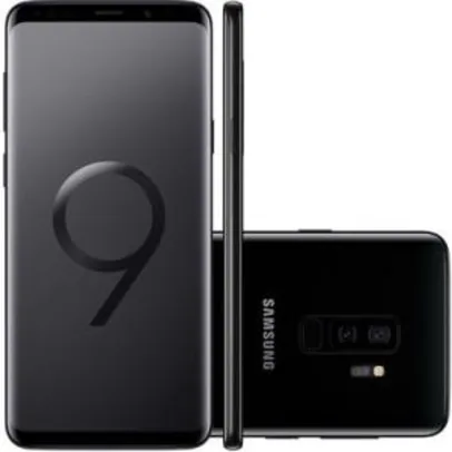 Smartphone Samsung Galaxy S9+ 128GB, 12MP, Tela 6.2´, Preto - G9650 - R$ 3000