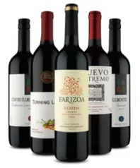 Kit 5 vinhos 5 estrelas (5 Garrafas) na Vinho Fácil - R$109