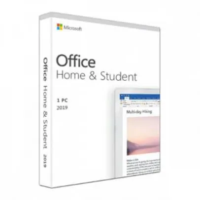 Office Home & Student 2019 | R$109