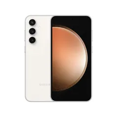 Smartphone Samsung Galaxy S23 FE 256GB Creme 5G Tela 6.4&quot; Câmera Tripla 50MP Selfie 12MP Dual Chip