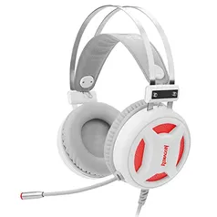 Fone de ouvido Gamer Redragon Minos H210W com Microfone - Headset, Branco