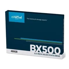 SSD Crucial 480GB 2.5" Sata Iii 500 Mb/s Ct480bx500ssd1