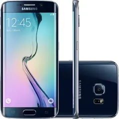 Smartphone Samsung G925i Galaxy S6 Edge Desbloqueado Vivo Android 5.0 Tela 5.1 64GB 4G 16MP - Preto