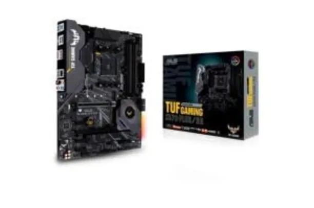 Placa-Mãe Asus TUF Gaming X570-PLUS/BR, AMD AM4, ATX, DDR4 | R$1080