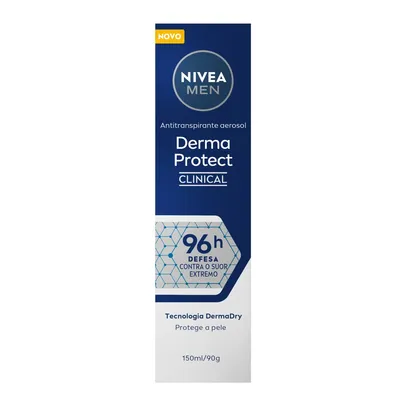 Desodorante Antitranspirante Nivea Derma Protect Clinical Masculino 150ml