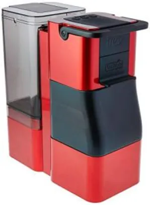 Máquina de Café Espresso S27, Três POP PLUS, Vermelha