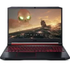 Notebook Gamer Acer 9ºGer.Intel Core i5-9300H 8GB HD 1T+128SSD GeForceGTX1050 Tela 15.6 Pol. End AN515-54-581U