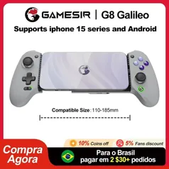 GameSir G8 Galileo Type C Gamepad Mobile Phone Controller with Hall Effect Stick f