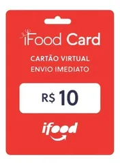 Gift Card iFood R$ 10