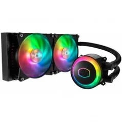 WATER COOLER COOLER MASTER MASTERLIQUID ML240R, RGB 240MM, INTEL-AMD, MLX-D24M-A20PC-R1