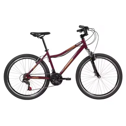 Bicicleta Caloi Rouge Aro 26 21 Marchas Vinho - T17R26V21