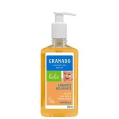 [Prime] [2 unidades] Sabonete Liquido Bebe Camomila, Granado, 250ml | R$ 18