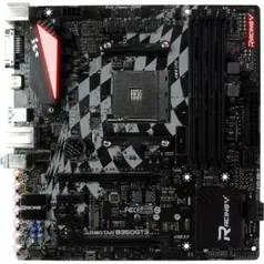 Placa Mãe Biostar Racing B350GT3, Chipset B350, AMD AM4, mATX, DDR4 - R$500