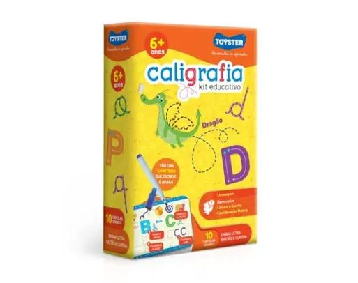 Kit Educativo Caligrafia Toyster Brinquedos