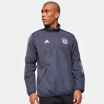 Blusa Bayern de Munique Viagem 21/22 Adidas Masculina