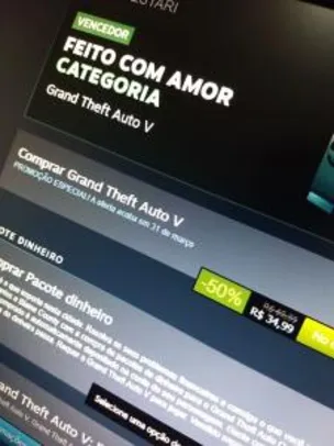 [PC] Grand Theft Auto V | R$35