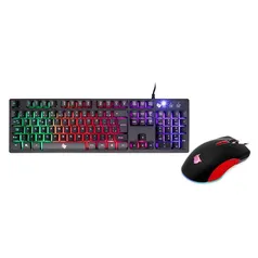 KIT GAMER PICHAU PX435 RGB, PG-PX435-RGB | R$130