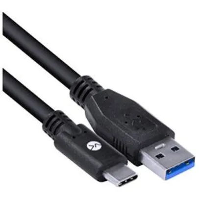 [PRIME] Cabo USB Tipo C x USB A - 2 Metros - USB 3.2 Gen1 (USB 3.0) C32Uam-2, Vinik, 31447 | R$30