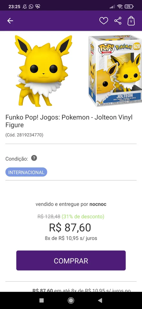 Imagen na descrição da promoção