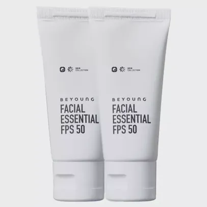 Kit Beyoung Facial Essential fps 50 - Protetor Solar 35g (2 Unidades)