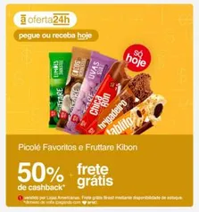 [AME 50%] Picolé Favoritos, Cornetto e Frutare Kibom